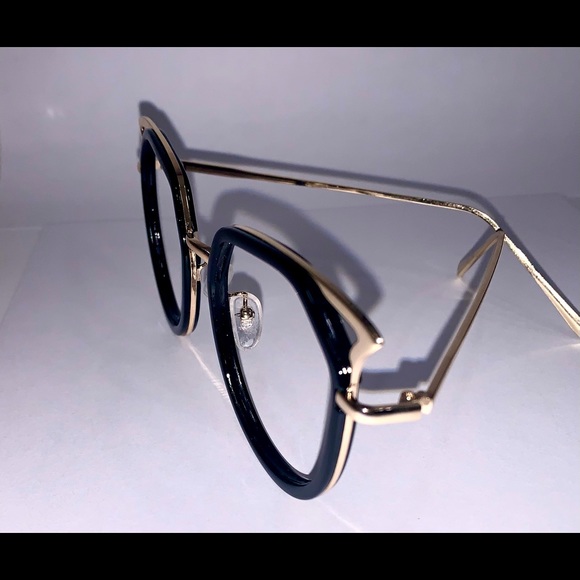 Eyeglasses, oversized, no brand-name, made for a movie, oversized catseye 🐱 - Picture 5 of 6